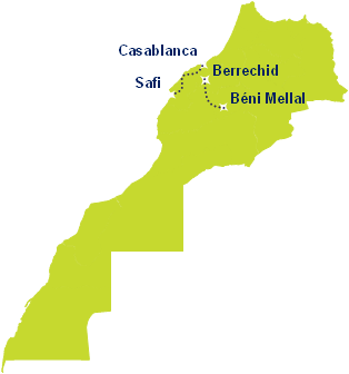 Map maroc
